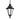 Generation Lighting 69025 One Light Outdoor Pendant in Black - Crescent Harbor