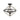 Generation Lighting 7724903 Three Light Semi-Flush Mount in Stardust / Cerused Oak - Crescent Harbor