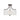 Generation Lighting 7739803 Three Light Semi-Flush Mount - Crescent Harbor
