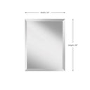 Generation Lighting MR1152 Rectangle Mirror in Mirror Glass - Crescent Harbor