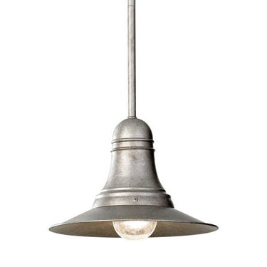 Generation Lighting P1237AP Warehouse Pendant in Antique Pewter - Crescent Harbor