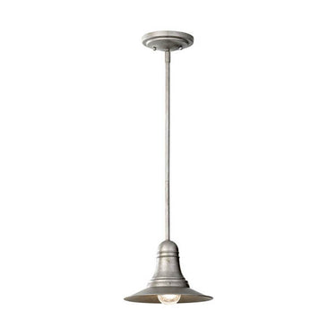Generation Lighting P1237AP Warehouse Pendant in Antique Pewter - Crescent Harbor