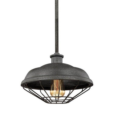 Generation Lighting P1452SGM Pendant in Slate Grey Metal - Crescent Harbor