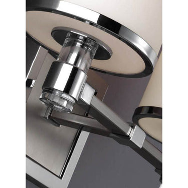 Generation Lighting VS23302SN/CH 2 - Light Vanity in Satin Nickel / Chrome - Crescent Harbor