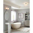 Generation Lighting VS23302SN/CH 2 - Light Vanity in Satin Nickel / Chrome - Crescent Harbor