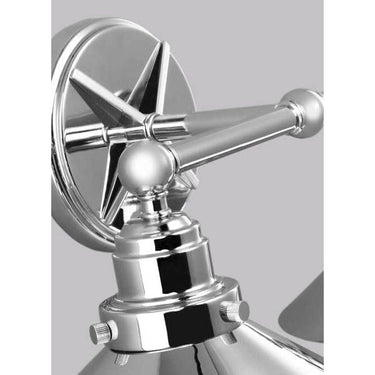 Generation Lighting VS23402CH 2 - Light Vanity in Chrome - Crescent Harbor