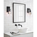 Generation Lighting VS2471MBK 1 - Light Sconce in Midnight Black - Crescent Harbor