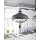 Generation Lighting WB1828SGM Rectangular Plate Lantern in Slate Grey Metal - Crescent Harbor