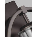 Generation Lighting WB1846ANBZ Large Sconce in Antique Bronze - Crescent Harbor