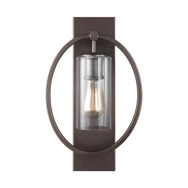 Generation Lighting WB1846ANBZ Large Sconce in Antique Bronze - Crescent Harbor