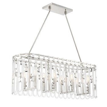 George Kovacs Charming 8 Light Island Light - P5388-613 1