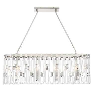 George Kovacs Charming 8 Light Island Light - P5388-613 