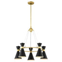 George Kovacs Conic 5 Lt Chandelier - P1825-248 
