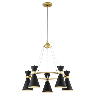 George Kovacs Conic 5 Lt Chandelier - P1825-248 
