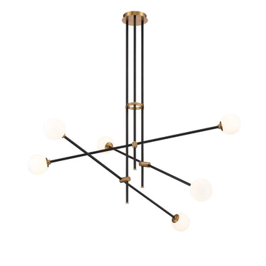 George Kovacs Cosmet 6 Light Chandelier - P8151-681 