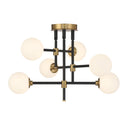 George Kovacs Cosmet 6 Light Flush Mount - P8156-681 