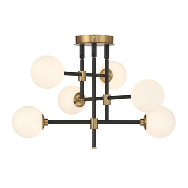 George Kovacs Cosmet 6 Light Flush Mount - P8156-681 