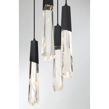 George Kovacs Drifting Droplets 7 Light LED Pan Pendant - P1287-66A-L 3