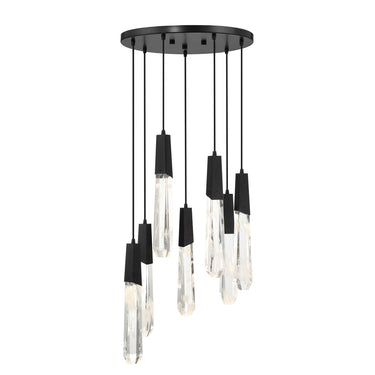 George Kovacs Drifting Droplets 7 Light LED Pan Pendant - P1287-66A-L 