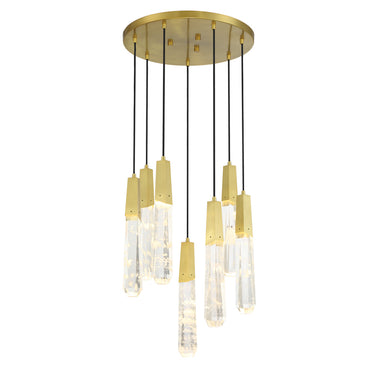 George Kovacs Drifting Droplets 7 Light LED Pendant - P1287-859-L