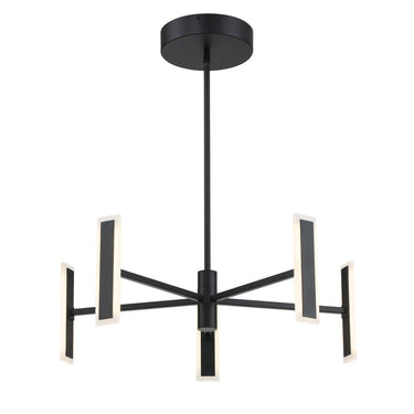 George Kovacs Edge 5 Light LED Chandelier - P1415-66A-L 2