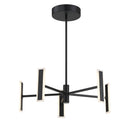 George Kovacs Edge 5 Light LED Chandelier - P1415-66A-L 