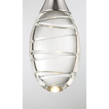 George Kovacs Hail LED Pendant - P5592-613-L 4