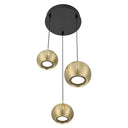 George Kovacs Halo 3 LED Light Pan Pendant - P5473-884-L 1