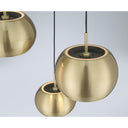 George Kovacs Halo 3 LED Light Pan Pendant - P5473-884-L 2