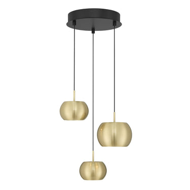 George Kovacs Halo 3 LED Light Pan Pendant - P5473-884-L 