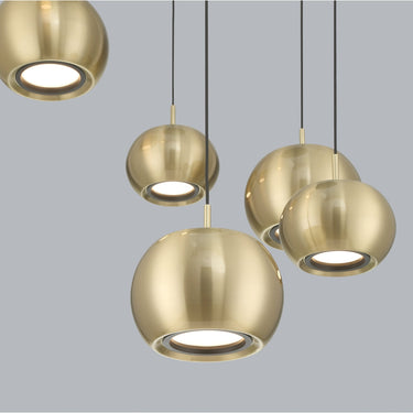 George Kovacs Halo 6 LED Light Pan Pendant - P5474-884-L 3