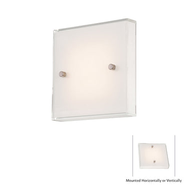 George Kovacs P1141-084-L LED Wall Sconce in Brushed Nickel 1