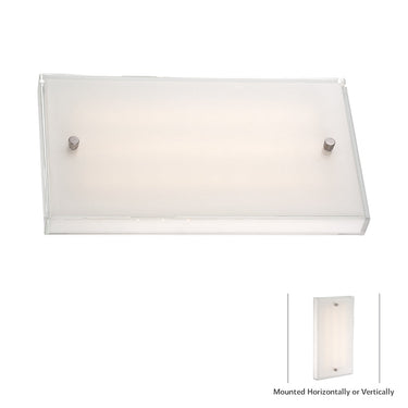 George Kovacs P1142-084-L LED WallSconce in Brushed Nickel 1