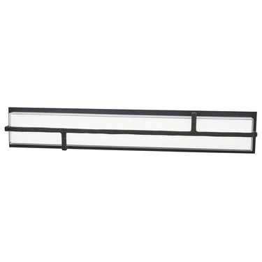 George Kovacs P1343-039-L Sirato 1 Light Led Wall Sconce in Spanish Iron 1