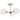 George Kovacs P1363-619 Nexpo 3 Light Semi Flush in Brushed Nickel W/Black Accents 1