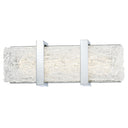 George Kovacs P1382-077-L Forest Ice Ii 1 Light Led Vanity in Chrome 1