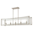 George Kovacs P1405-613 Crystal Clear 5 Light Island 1