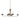 George Kovacs P1506-416 Outer Limits 6 Light Island in Painted Bronze W/Natural Brush 1