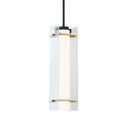 George Kovacs P1519-707-L Midnight Gold 1 Light Led Pendant in Sand Coal And Honey Gold 1