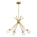 George Kovacs P1806 Pontil 6 Light Chandelier 1