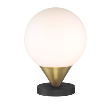 George Kovacs P1831-1-618 Alluria - 1 Light Table Lamp in Weathered Black/Autumn Gold 1