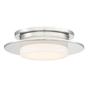 George Kovacs P2016-613-L Press 1 Light Led Flush Mount in Polished Nickel 1