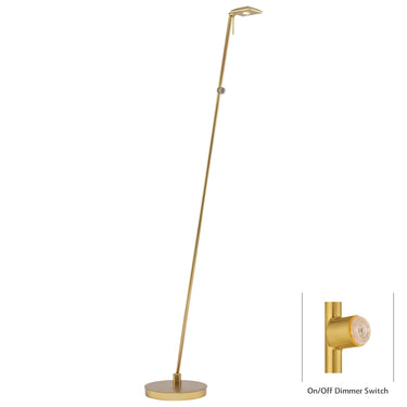 George Kovacs P4324 George's Reading Room 1 Light LED Pharmacy Floor Lamp 3
