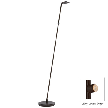 George Kovacs P4324 George's Reading Room 1 Light LED Pharmacy Floor Lamp 4