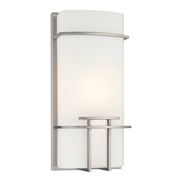 George Kovacs P465-084 1-Light Wall Sconce in Brushed Nickel 1