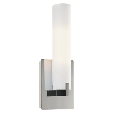 George Kovacs P5040-077 2-Light Bathroom Light with Etched Opal Glass 1