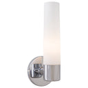 George Kovacs P5041 1 Light Bath with Cased Etched Opal Glass 1