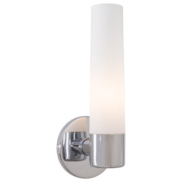George Kovacs P5041 1 Light Bath with Cased Etched Opal Glass 1