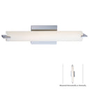 George Kovacs P5044-077-L LED Wall Sconce in Chrome 1