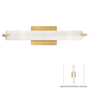 George Kovacs P5044-248 3-Light Wall Sconce in Honey Gold 1